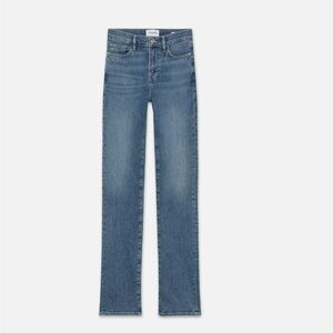 Frame Denim Blue Straight Leg Jeans